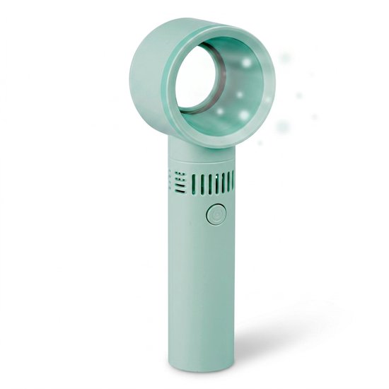 Bladloze ventilator Lomera USB-C oplaadbaar, draagbaar, stil, 3 snelheden, veilig voor kinderen en huisdieren