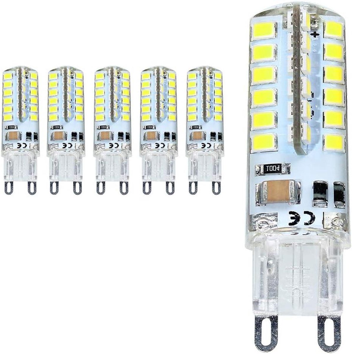 LED Lampen - G9 Lampen - Verlichting Huis - 360 Graden Straling - 5 stuks - Koud Wit