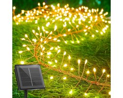Solar Fairy Lights - Outdoor Lights - Garden Decoration - 8 Light Modes - 3 Meter - Warm White