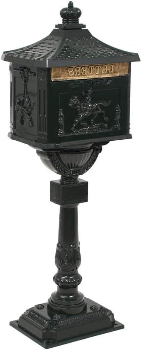 Vintage Brievenbus - Brievenbus Aluminium - Post Ontvangen - Afsluitbaar - 30 DE - Groen