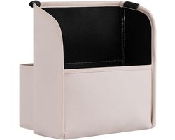Car Storage Organizer - Trunk Box Holder, Multifunctional Foldable Design with Compact Portable Tray for Travel Vehicle Interior Middle Seat Grocery Road Trip Storage Vehicle Accessories