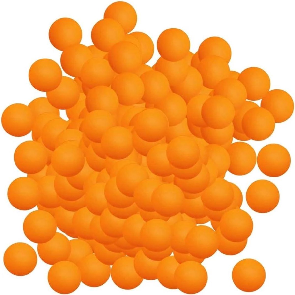 Tafeltennisballen - Spel ballen - Binnen buiten spelen - Naadloos oppervlak - 150 stuks - Oranje
