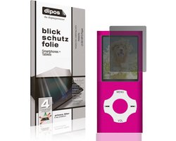 dipos – Matte Privacy Screenprotector geschikt voor Hotechs LX-B2 MP3-Player | Anti-Spy Beschermfolie