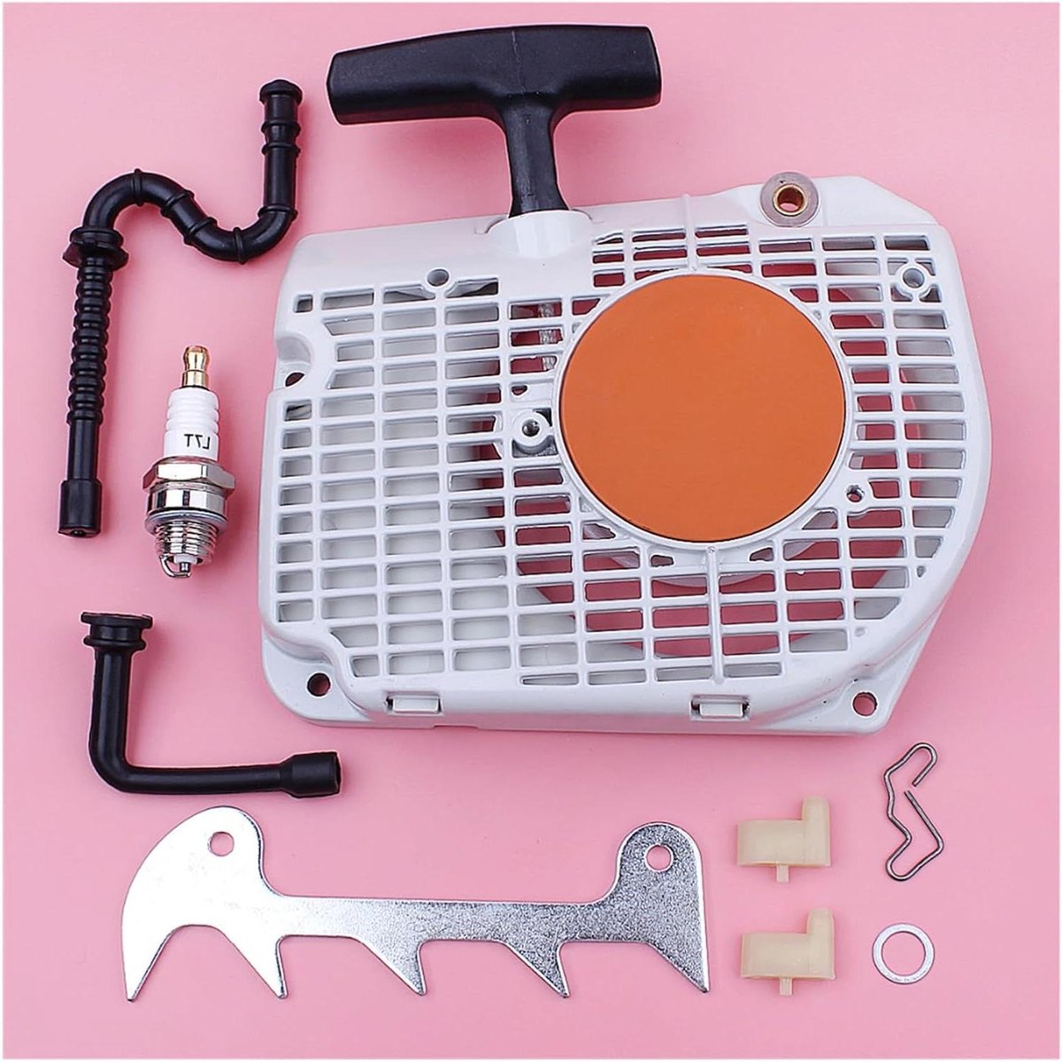 Starter for Stihl 034 036 MS340 MS360 Kappen Hond Spike Stookolie Lijn Bougie Pal Kit Kettingzaag vervangen Deel