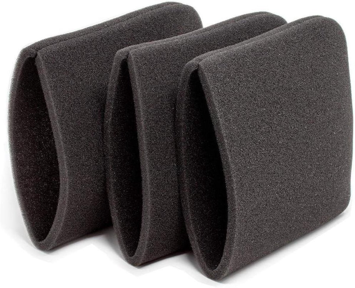 Set Waterfilters - Stofzuigerfilters - Stofzuigen - Herbruikbaar en vervangbaar - 3 stuks - Zwart