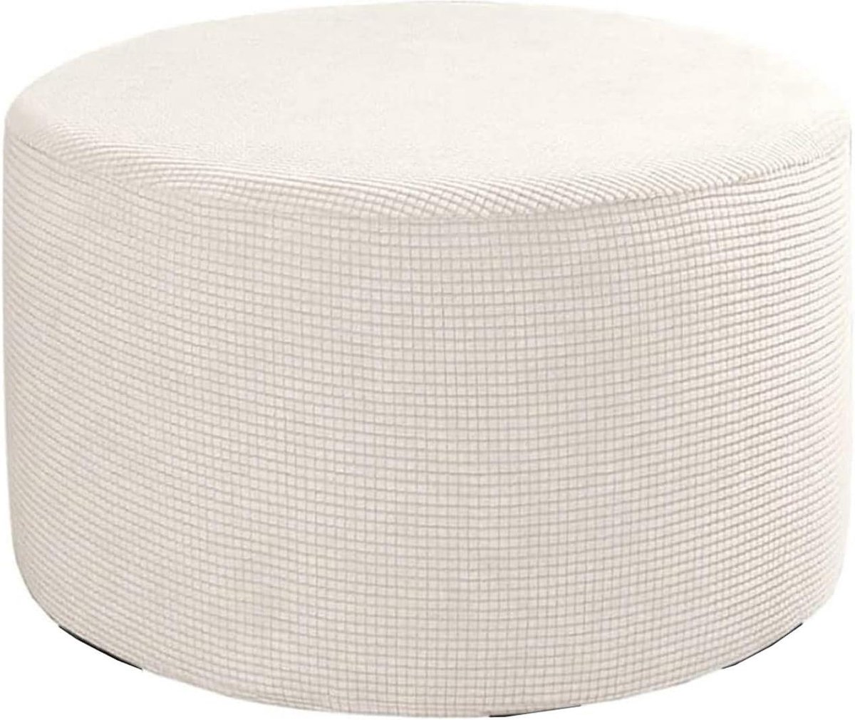 Ottomaanse Covers - Voetenbankhoezen - Meubels Beschermen - Super Stretch Stof - 36-104cm - Donkergrijs