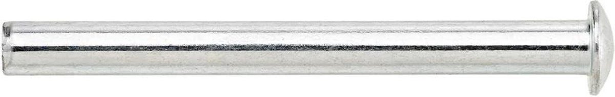 Steelkrivetten - Zinkplaat Gecoat - Bevestigen van Onderdelen - Geschikt voor Staal - 5 x 52 mm - Zilverkleurig