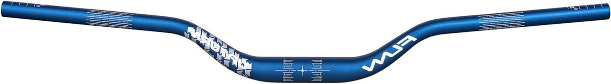 Fietsstuur - Stuur MTB - Off-road rijden - Lichtgewicht aluminium - 800mm breed - Blauw