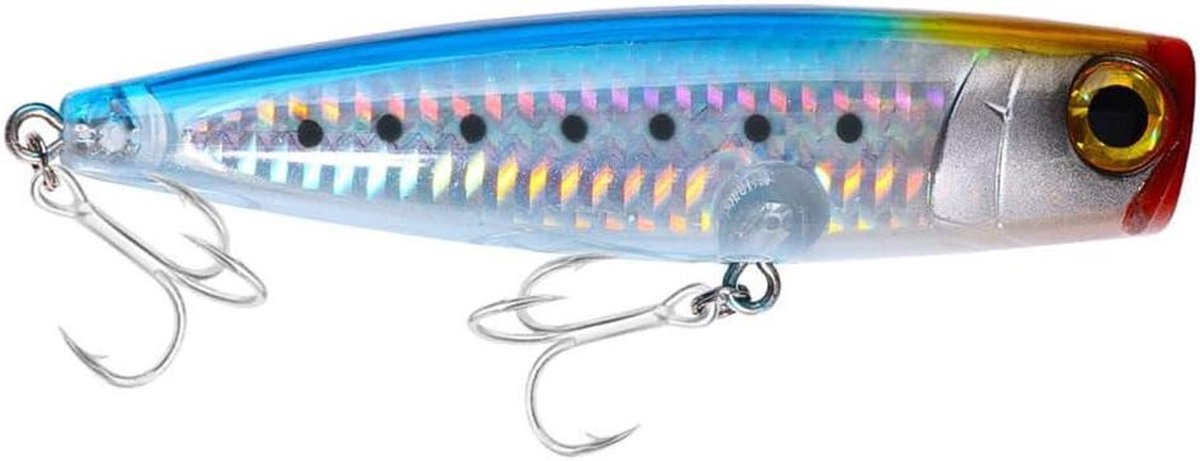 Vis Aas - Kunstaas Vissen - Zeewater Zoetwater - Driehoekige Haken - 11 cm - Blauw