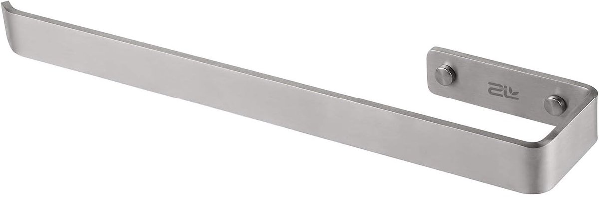 Handdoekhouder van RVS, Geborsteld, Wand- en Kastmontage voor Badkamer en Keuken, 38 cm, Duurzaam en Modern Design