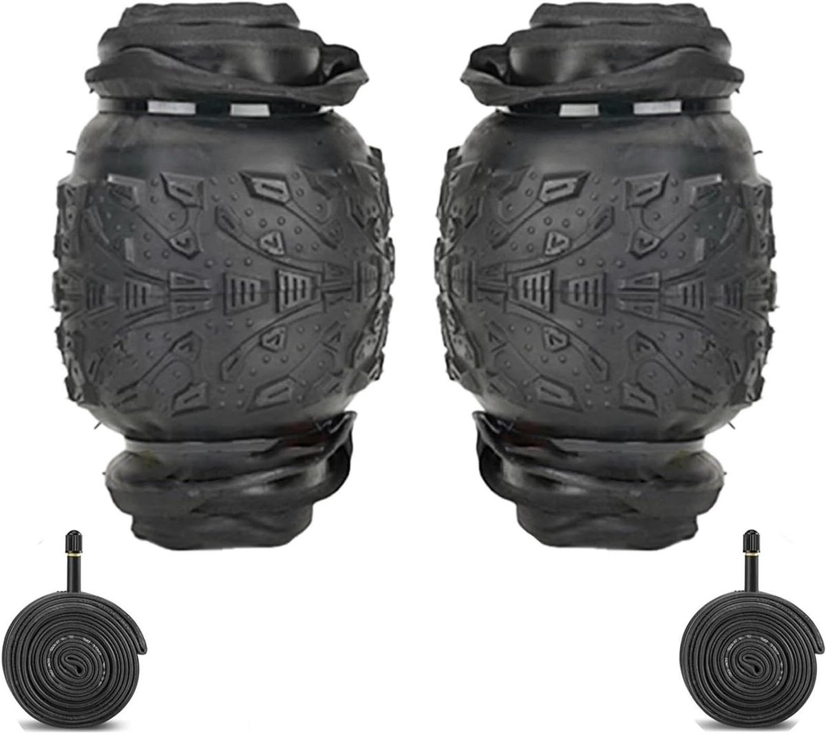Fatbike Banden - Dikke Banden - All-terrain Fietsen - Lekvrije Constructie - 20x3.0 Inch - Zwart