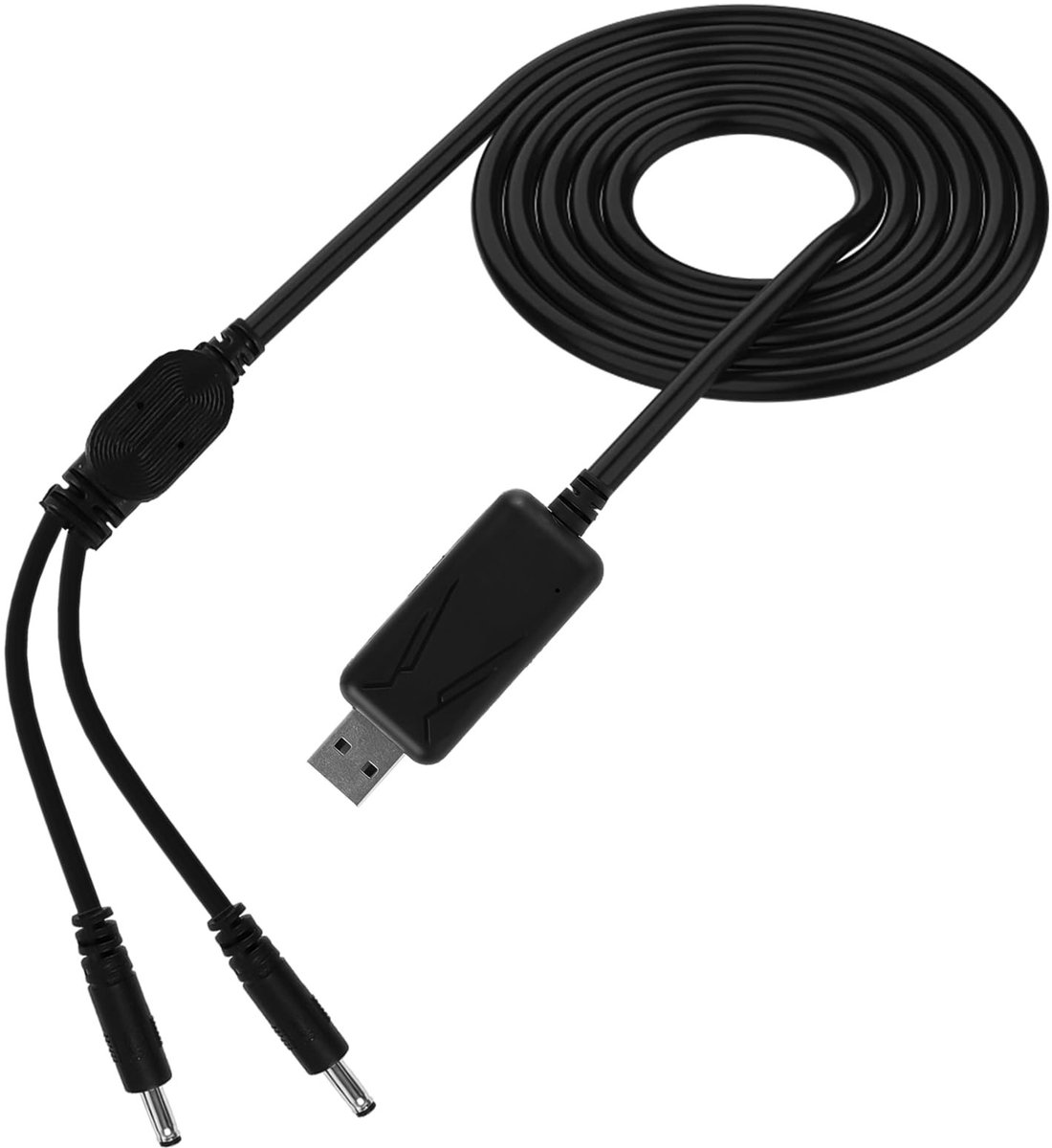 Dailygoods - Dubbele Laadkabel voor Oplaadbare Batterijen met DC35135 Aansluiting
