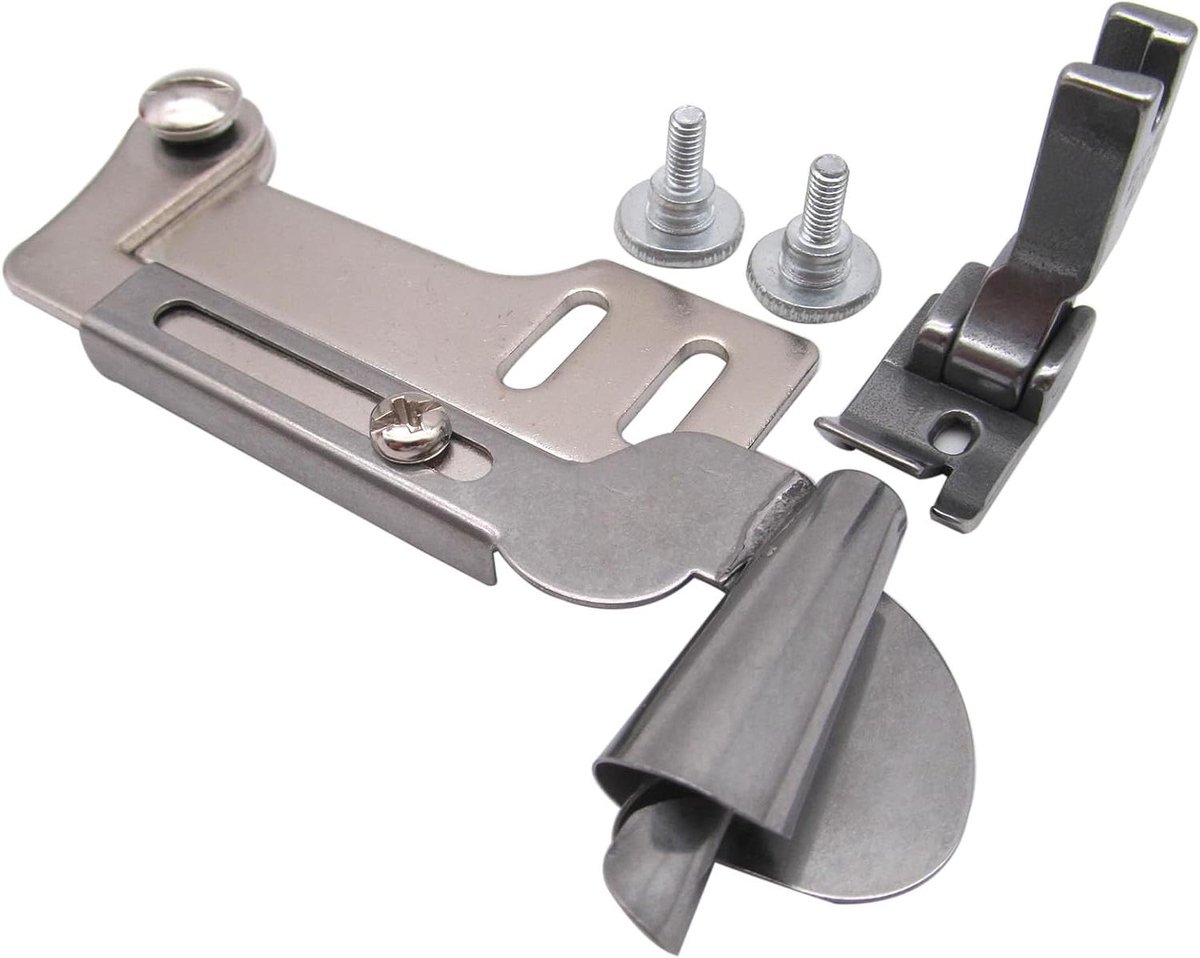 Naaimachine Voet - Hemmer Map - Zomen Maken - Spring Shape Ontwerp - 6 mm - Zilver