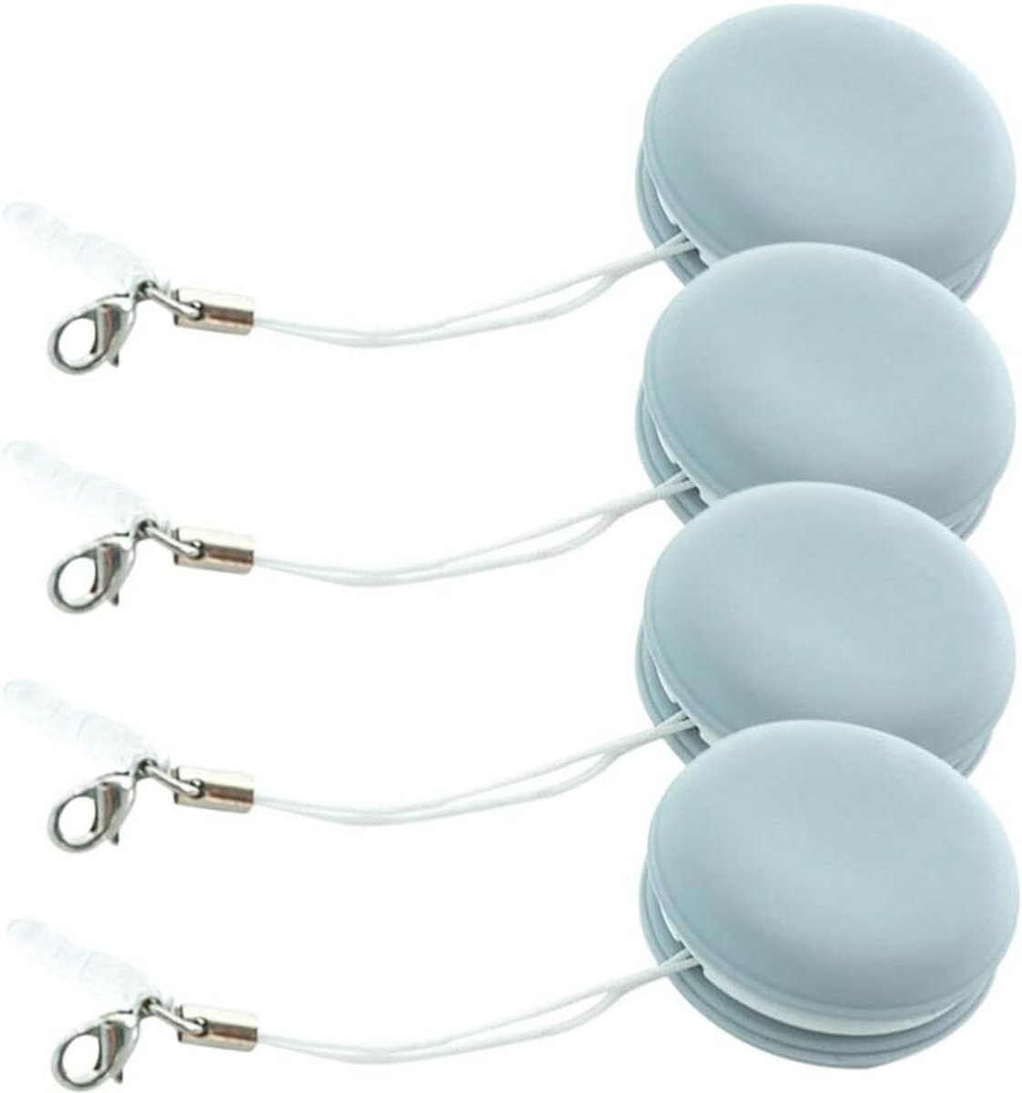 Scherm Reiniger - Lensdoekjes - Schermen Poetsen - Macaron Vorm - 4 Stuks - Blauw