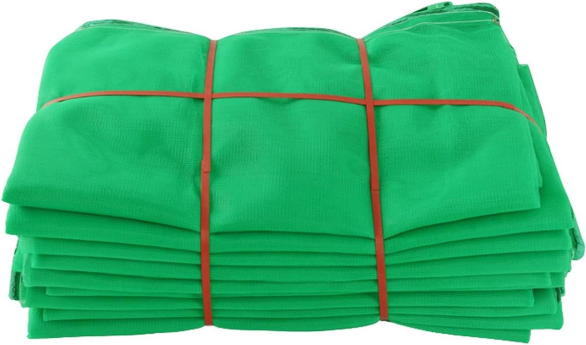 Vrachtnet Zwaar - Lading Net - Lading Zekeren - UV-bestendig - 7x10m - Groen