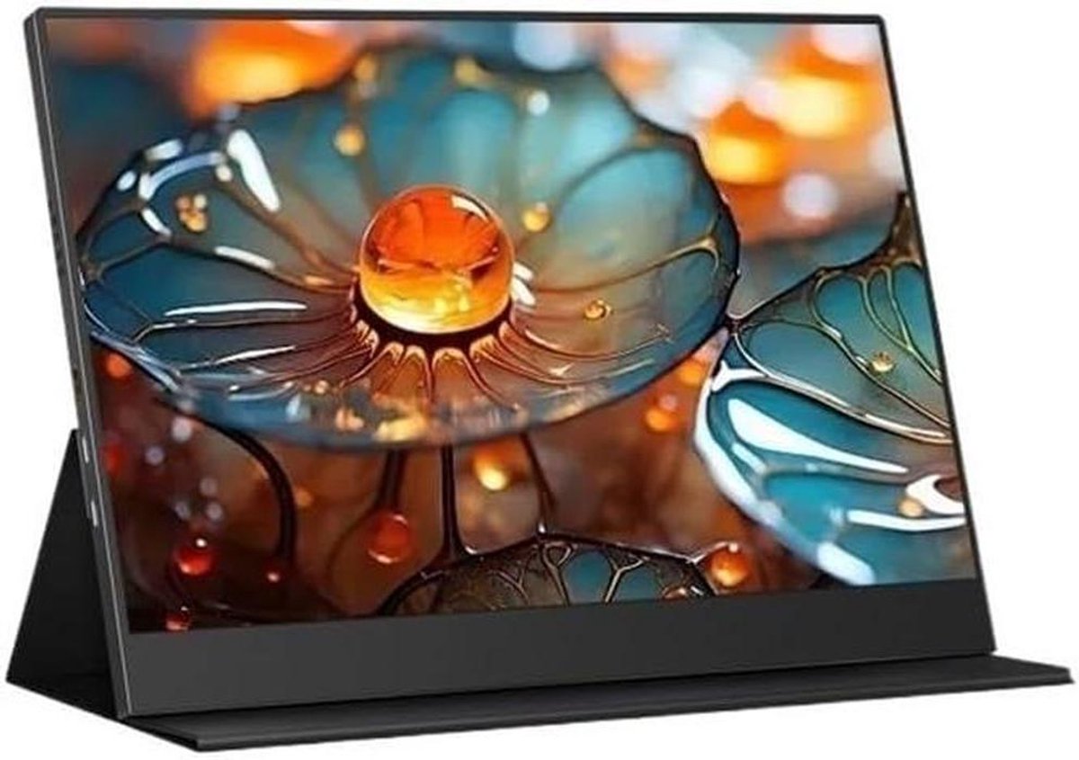 Draagbare Monitor - Extern Beeldscherm - Productief Werken - Full HD Resolutie - 134 inch - Zilver
