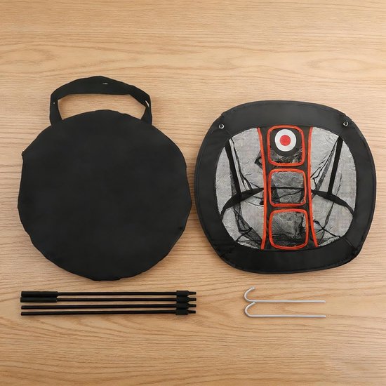 Golf Chipping Net - Trainingsset Golf - Techniek Verbeteren - Inclusief Opbergtas - 70x71x54 cm - Niet gespecificeerd van GOLF — afbeelding 3