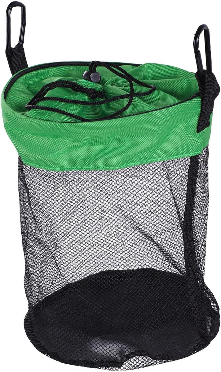 Wasknijperzak - Klemhouder Tas - Wasgoed Opbergen - Ademend Mesh Ontwerp - 28 x 21 cm - Grijs