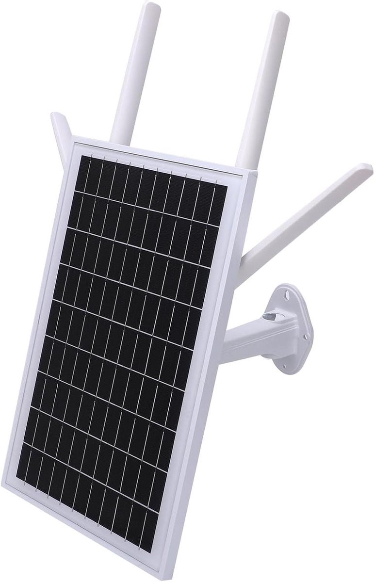 Zonne Energie Router - Wifi Extender - Buiten Internet - IP66 Waterdicht - 15W Solar - Zwart