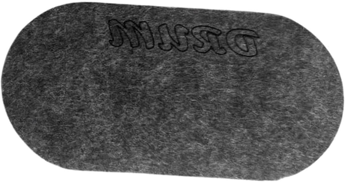Drumpedaal Beschermer - Basdrum Patch - Drum Geluid - Zachte Siliconen - 13.5 cm - Zwart