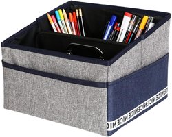 Kofferbak Organizer - Opvouwbare Box - Auto Opbergen - Flexibele Verdeling - 30x28x22cm - Zwart