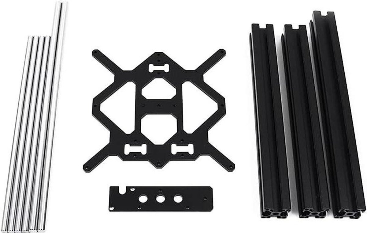 3D Printer Onderdelen - Mechanische Kit - 3D Printen - Geanodiseerde Extrusies - PRUSA MINI - Rood
