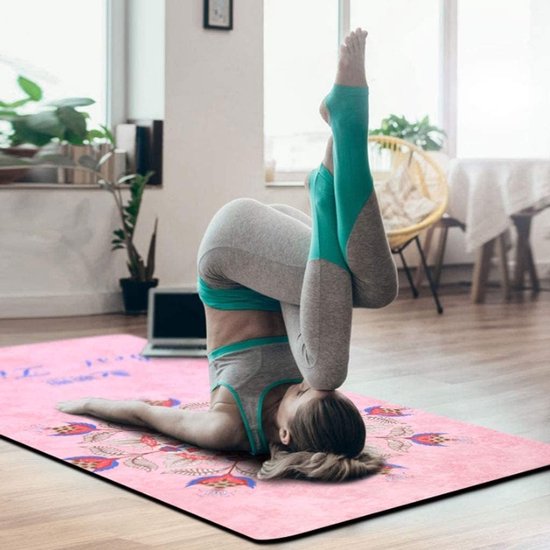 Yoga Mat - Fitness Mat - Thuis Trainen - Hoge Dichtheid - 6 mm Dik - Gedrukt — afbeelding 2