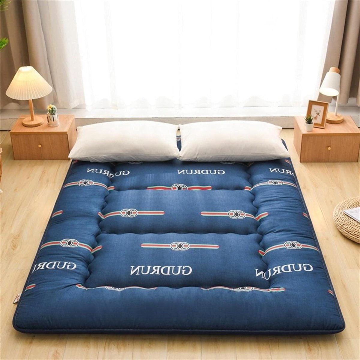 Vloermatras Futon - Japanse Mat - Comfortabel Slapen - Ergonomisch Ontworpen - 0.9 x 2 m - C
