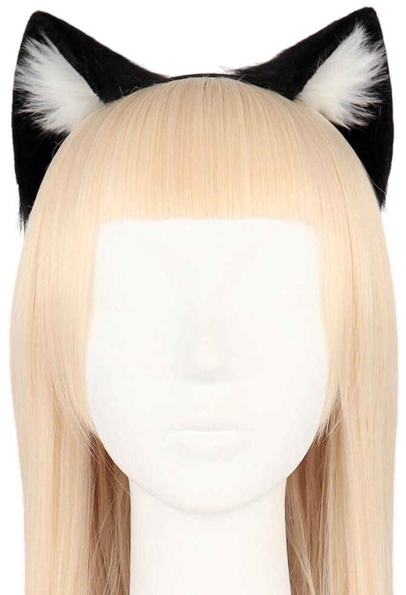 Dailygoods - Pluche Kattenoor Hoofdband voor Cosplay en Feest