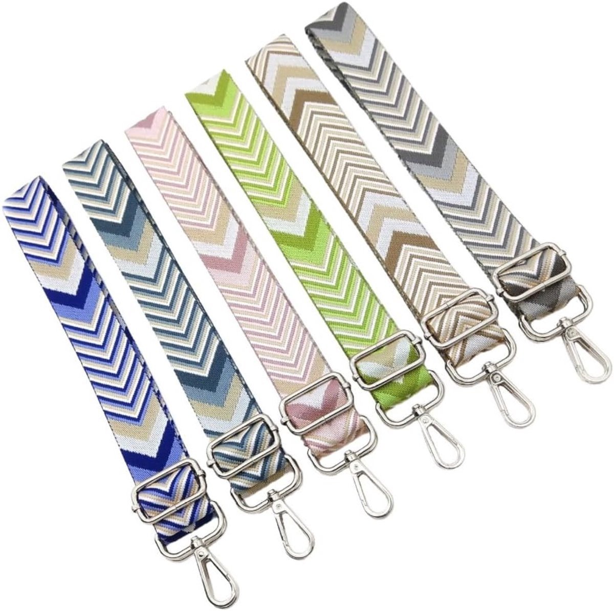 Verstelbare Schouderband voor Tassen, Breed 3.8 cm, Lengte 75-130 cm, Ideaal voor Handtassen en Rugzakken, Duurzame Tasaccessoires