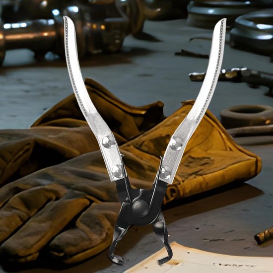 Slangklem Tang - Klem Verwijder - Auto Reparatie - Schadevrije Demontage - 18 cm - Zwart — afbeelding 5