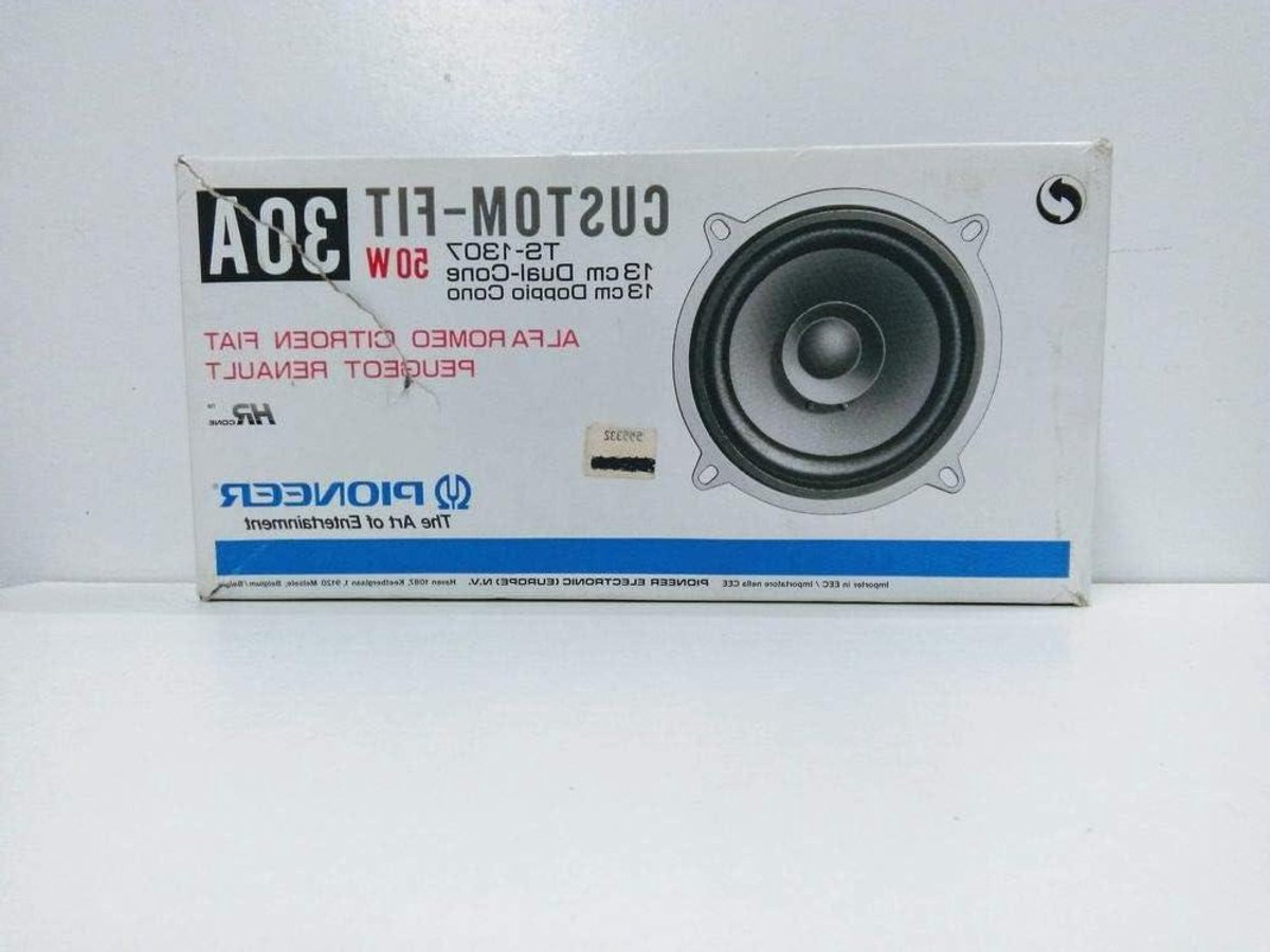 Auto luidsprekers - Muziek systeem - Auto geluid - Dubbele kegel - 5 inch - Zwart