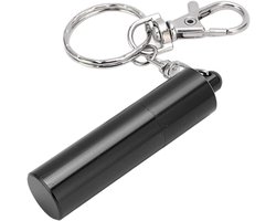 RiToEasysports Biljartkeu Tip Tool, Aluminium Roestvrij Staal Prikpen Slijpen Reparatie Tool met Sleutelhanger, voor Pool Snooker Cue Accessoires