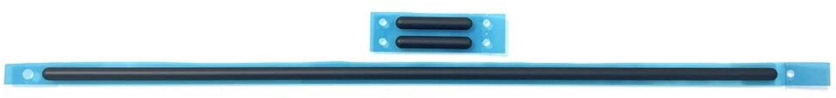 Dailygoods - 3 Stuks Rubberen Voetstrips voor DELL Laptop