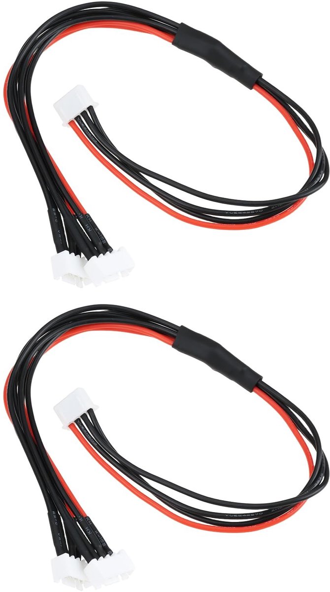Dailygoods - 2x 3S Balans Draad Parallelle Adapter voor LiPo Batterijen