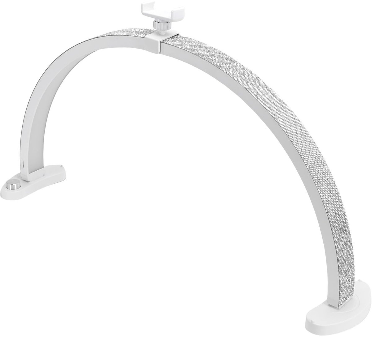 Dailygoods - LED Nagel Bureaulamp met Opvouwbare Halve Maan Ontwerp