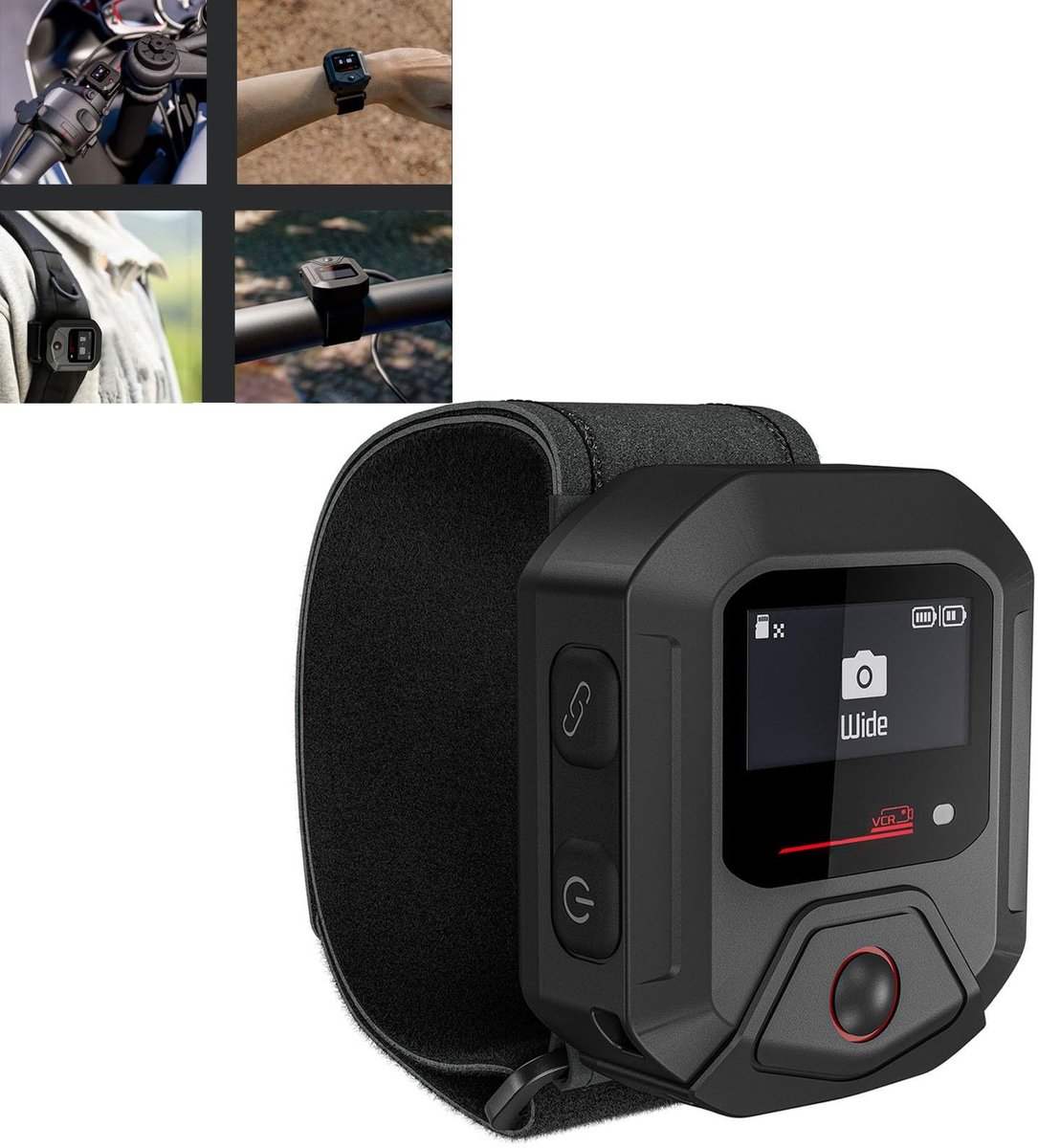 Dailygoods - Draadloze Bluetooth Afstandsbediening voor GOPRO Camera's met Polsband