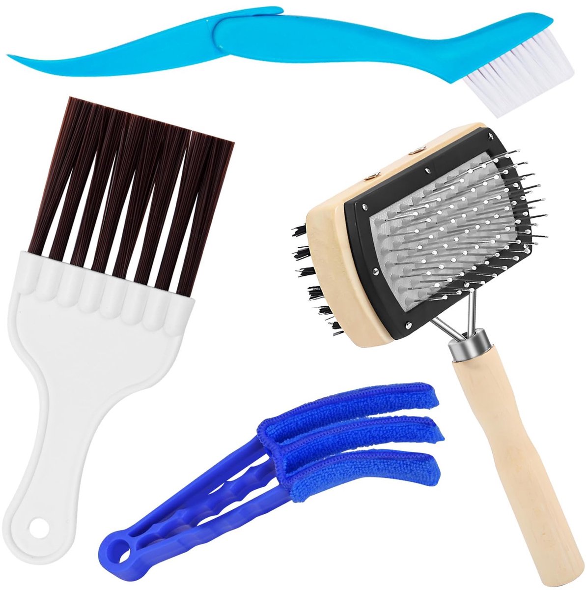 Dailygoods - 4 Delen Airco Reinigingskits voor Effectieve Onderhoud