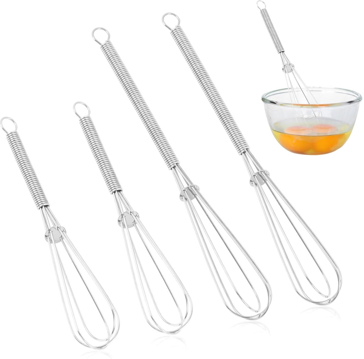 Dailygoods - Mini Gardeset van 4 Stuks Roestvrij Staal 13 en 18 cm