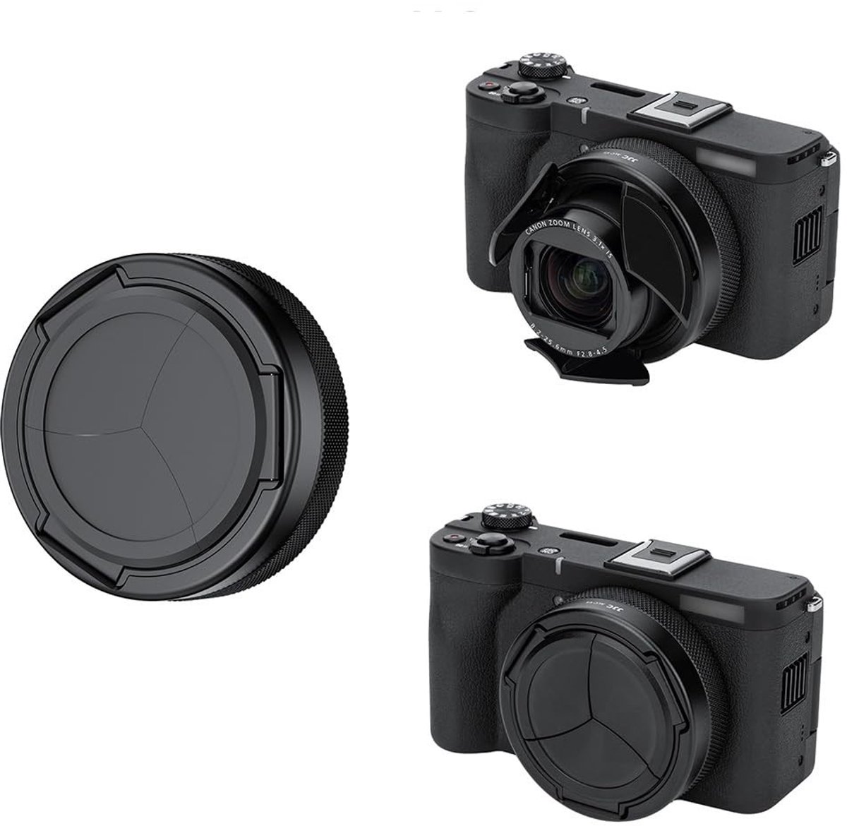 Dailygoods - Automatische Lensdop voor Digitale Camera met EVA-bescherming