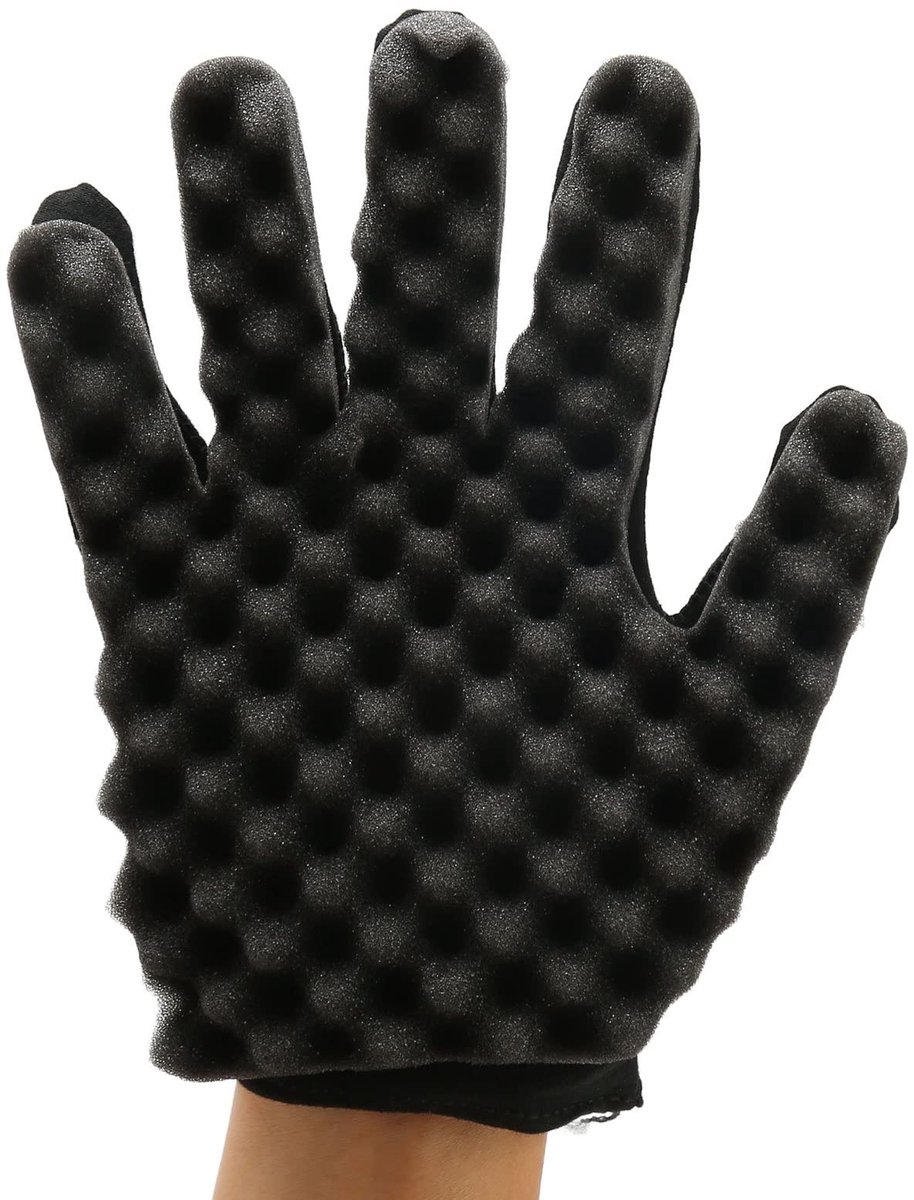 Dailygoods - Krullende Spons Handschoen voor Haarstyling
