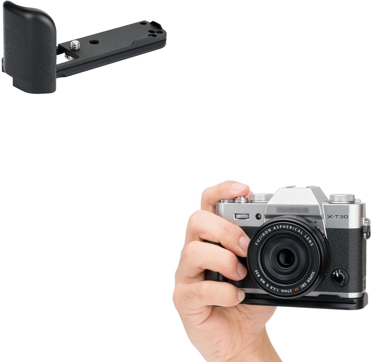Dailygoods - Metalen L-vormige Handgreep voor Fujifilm Camera's