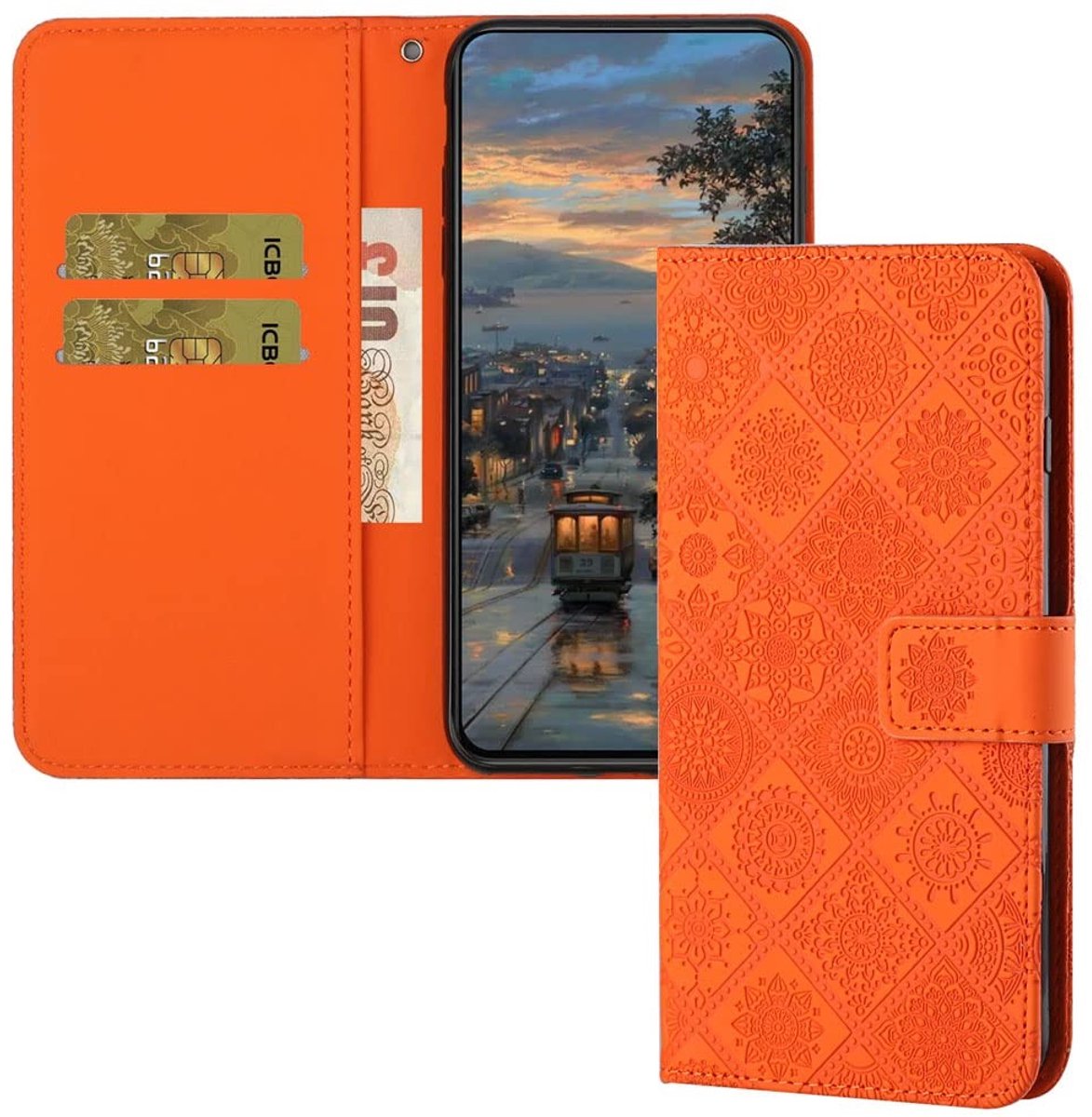 Dailygoods - Hoes voor iPhone 25 Air met Standfunctie en Kaartenvak