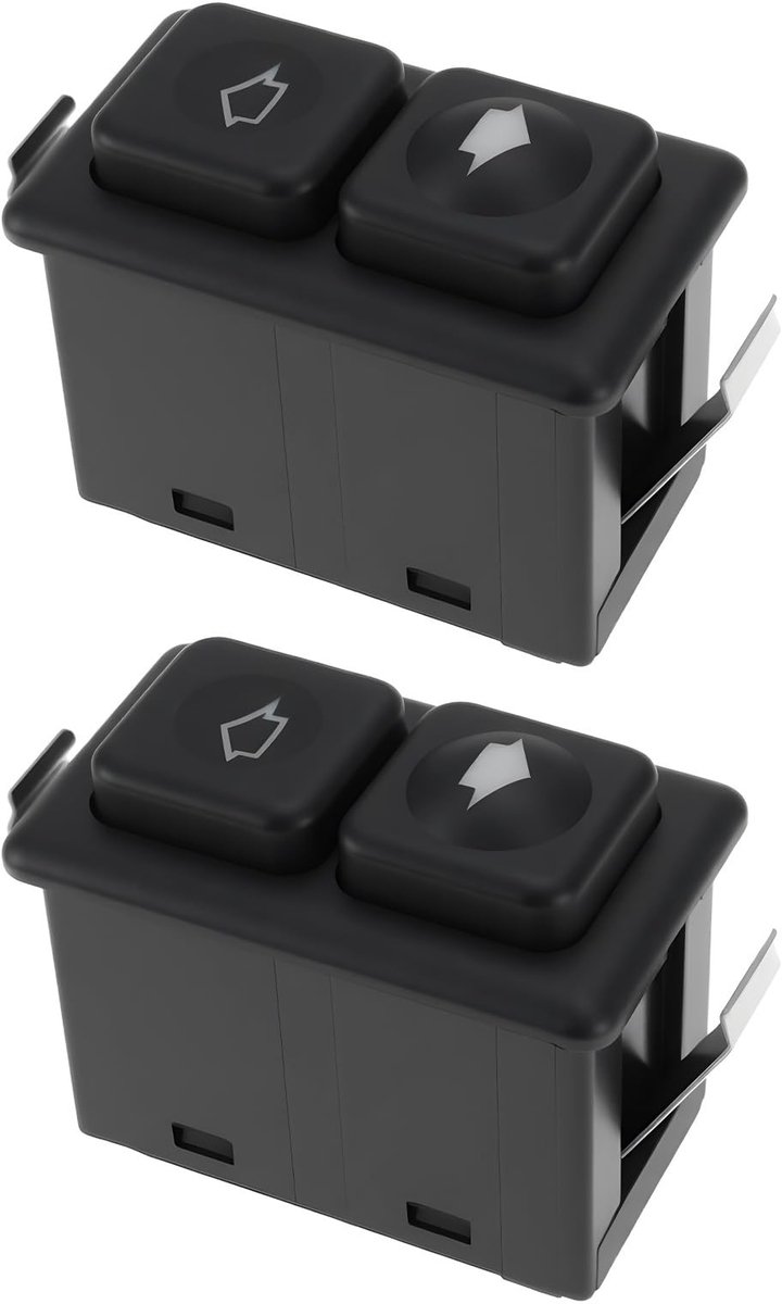 Dailygoods - 2 Stuks 5-pins Raamhefferschakelaar voor BMW