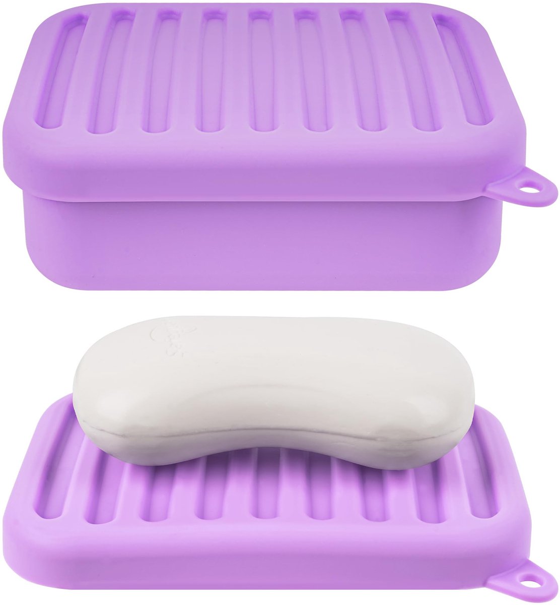 Dailygoods - Compacte Siliconen Reiszeepopbergdoos met Drainagelaag
