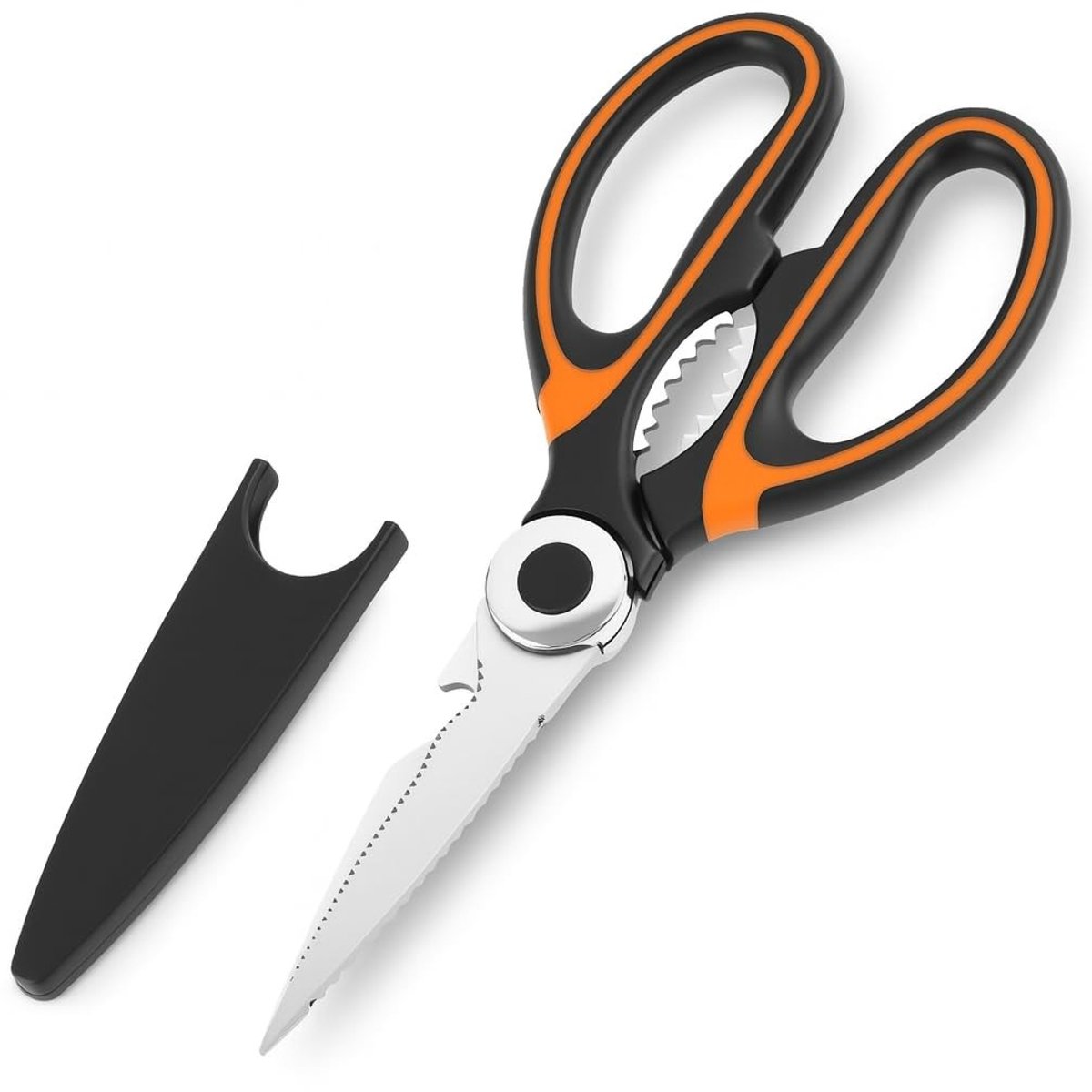 Dailygoods - Multifunctionele Keukenschaar van Roestvrij Staal, 21 cm