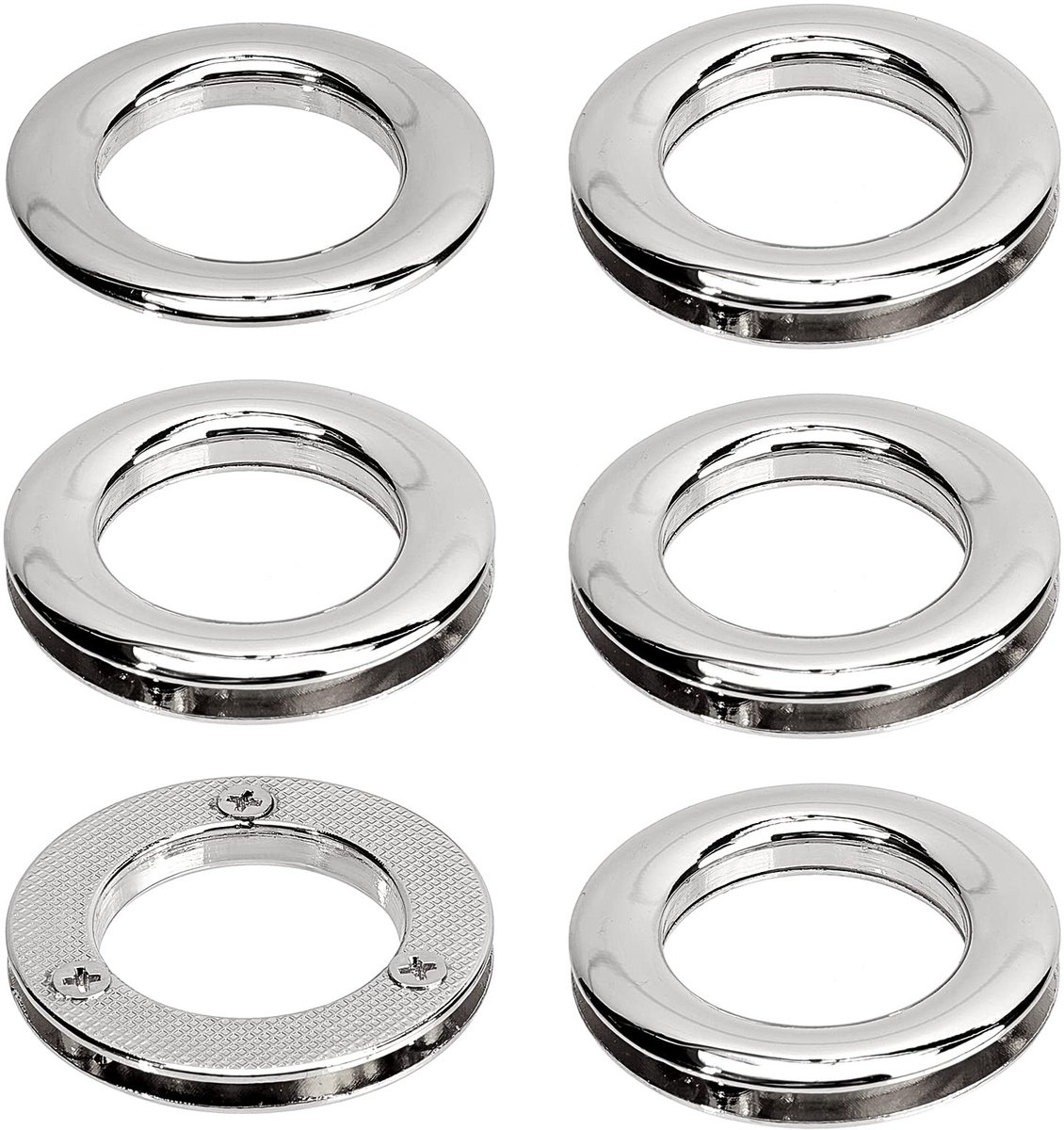 Dailygoods - Dailygoody - Oogjes Grommets - DIY Naaien - Zilveren Ringen - Ambachten - Connector - Geschikt voor Tassen