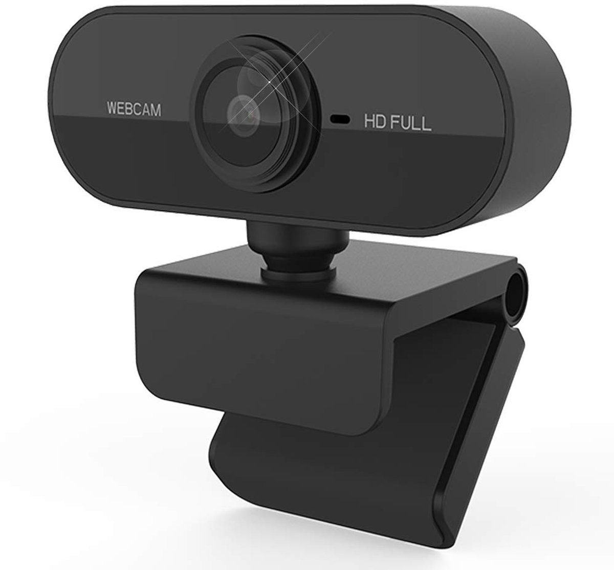 Dailygoods - Full HD Webcam met Microfoon voor Online Vergaderingen