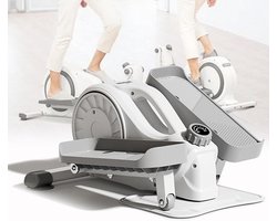 Elliptische Crosstrainer Voor Thuis,Fitnessoefening Trapstepper,Met Verstelbare Weerstand En Lcd-Monitor,Antislip Stille Elliptische Trainer Geschikt,Voor Sportschool,Kantoor,Thuis
