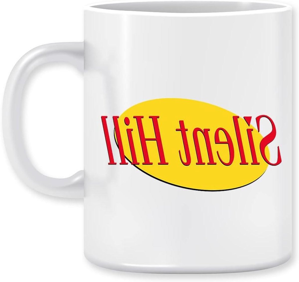 Keramische Mok - Koffiebeker Theeglas - Drinken Genieten - Professionele Print - 350 ml - Wit